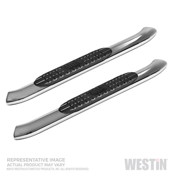 Westin Automotive 19-C SILVERADO/SIERRA 1500/20-C SILVERADO/SIERRA 2500/3500 REG CAB SS PRO TRAXX 4 OVAL NERF BAR 21-24110 - main